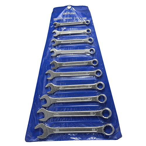 Kit Jogo Chave Estrela Boca Combinada 6-32mm 16 PCS 1WU
