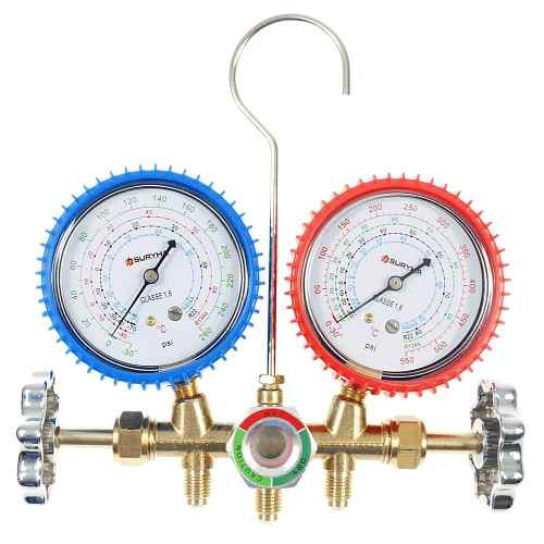 Kit Manifold 1/4 R22/R134/R404 Sra90cm