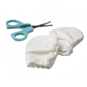 Kit Tesoura e Luvinha Cuidados para Unhas de Recem Nascidos S331IH