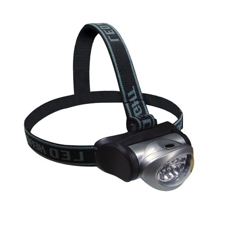 Lanterna de cabeça 8 leds – TURBOLED