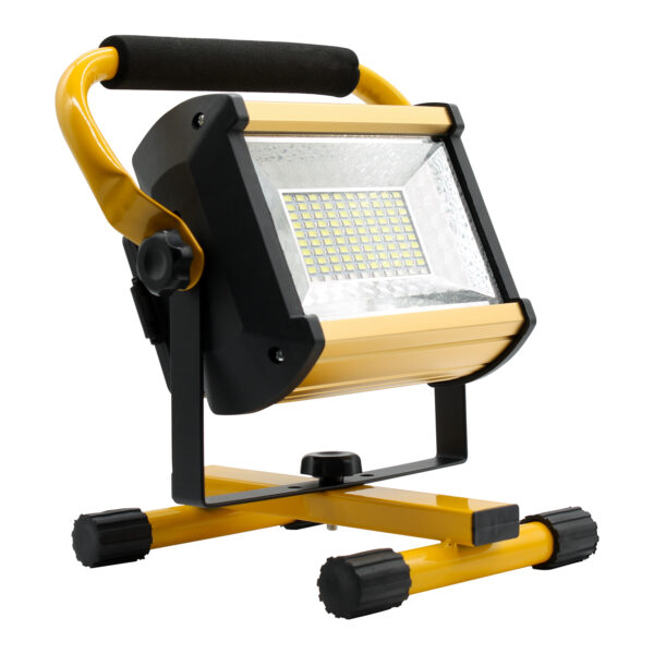 Lanterna Holofote Led Recarregável 100 Watts Longo Alcance