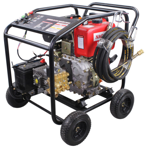 Lavadora de Alta Pressão a Diesel Partida Elétrica Motor 10HP 186F – NLD250E