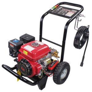 Lavadora de Alta Pressão a Gasolina Partida Elétrica 2900 LBS Axial Motor 7HP 168F – NLG180E