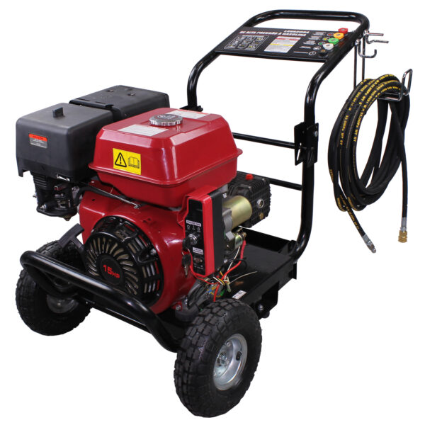 Lavadora de Alta Pressão a Gasolina Partida Elétrica 4300 LBS Triplex Motor 15HP 190F – NLG250E