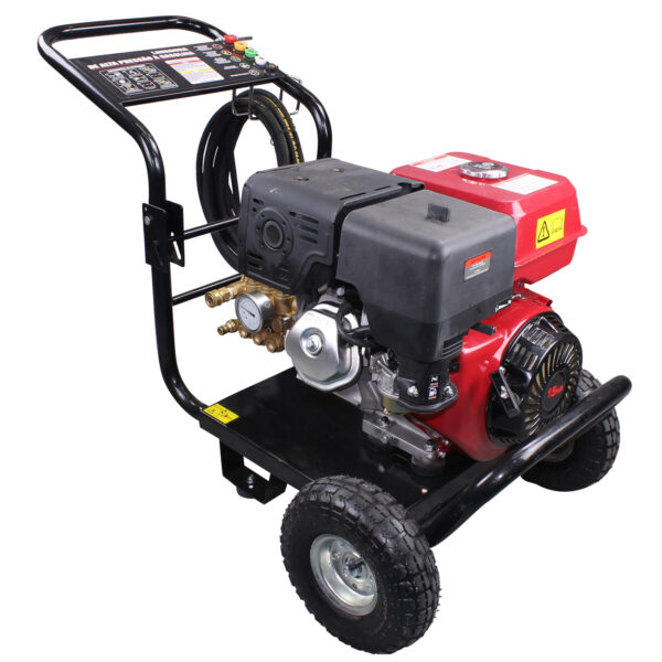 Lavadora de Alta Pressão a Gasolina Partida Manual 4300 LBS Triplex Motor 15HP 190F – NLG250