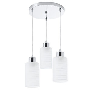 Luminária Pendente Track com 3 Lâmpada
