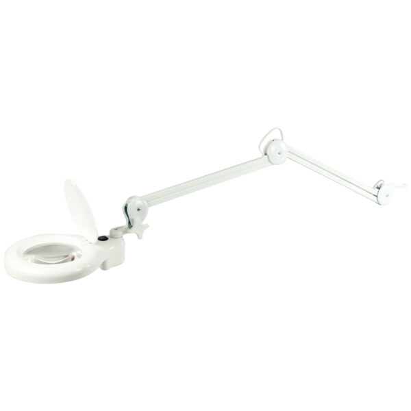 Lupa De Mesa Aumento 5x Luminária para Bancada – 110v