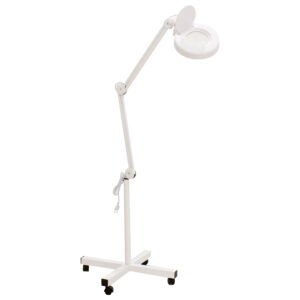 Lupa Luminária Led Tripé Branca Aumento 5x