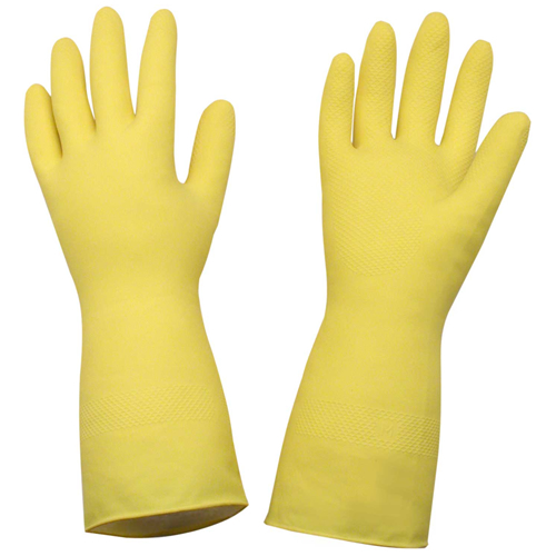 Luva Látex Amarelo Tamanho P