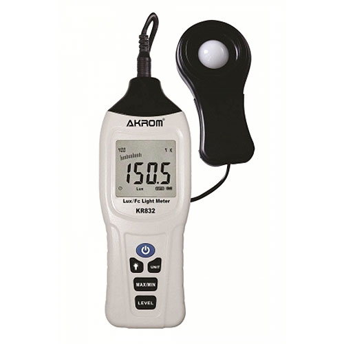 Luxímetro Digital com Sensor Externo – KR832