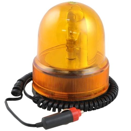 Luz de Emergência Giroflex Redonda, Amarela, 12V