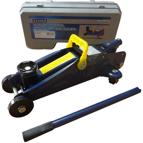 Macaco hidráulico portátil com maleta 2 toneladas – TMHP2T