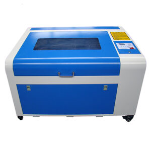 Maquina CNC Router Laser Corte e Gravação 60x40cm com de Mesa Elevação 275mm