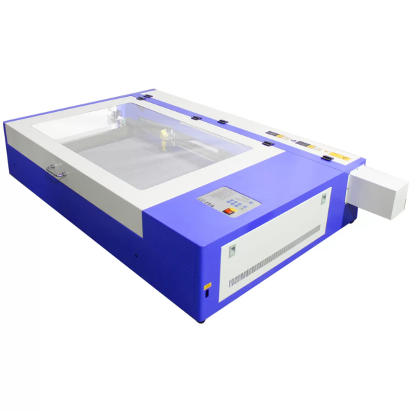 Máquina CNC Router Laser Corte e Gravação 60x40cm 60w 220v Sensor Fluxo de Água