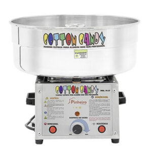 Máquina de Algodão Doce Bivolt Automático Cotton Candy
