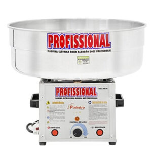 Máquina de Algodão Doce Profissional Bivolt Automático 1400W