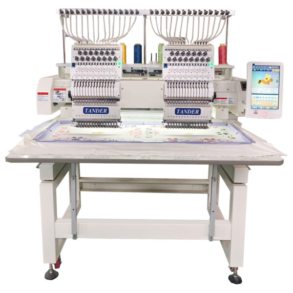 Máquina de Bordar 2 Cabeças 15 Agulhas – 220v