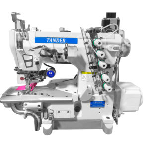 Máquina de Costura Elétrica Galoneira Base Cilíndrica 3 Agulhas – 220v