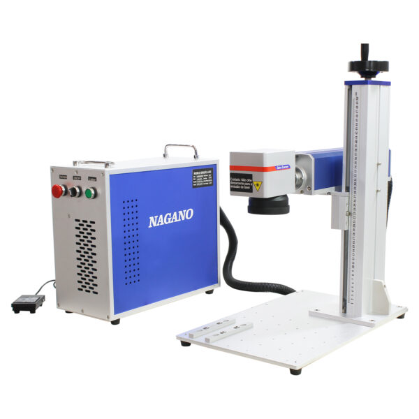 Máquina de Gravação Laser Metais Fiber Portátil 30w