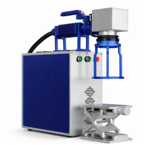 Máquina de Gravação a Laser Portátil Fiber 30W Galvanométrica BSL Polímeros/Metais/Plásticos