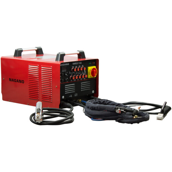 Máquina Solda Tig Ac Dc 315 Ampéres Alumínio Pulsada 220v Trifásico – NMS315G IGBT
