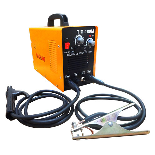 Máquina de solda TIG 180 ampéres monofásica 220 V 60 Hz – TIG180M