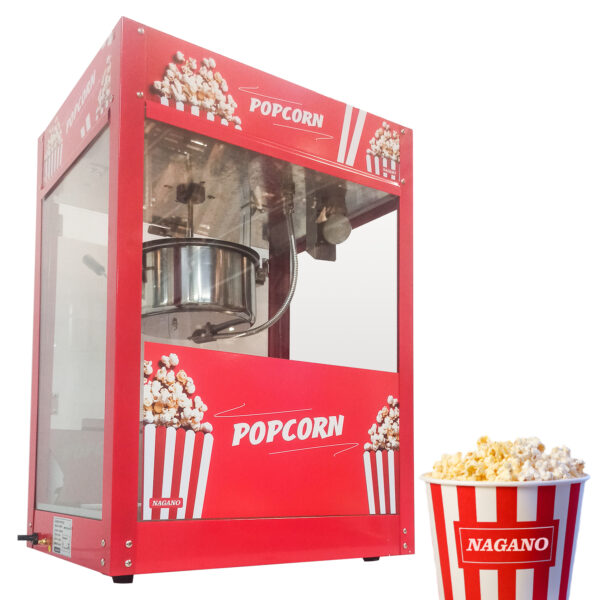 Máquina Pipoqueira Elétrica de Bancada Profissional NMPE2