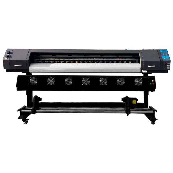 Máquina Plotter de Impressão 1.8M com Rebobinador 2 Cabeças XP600