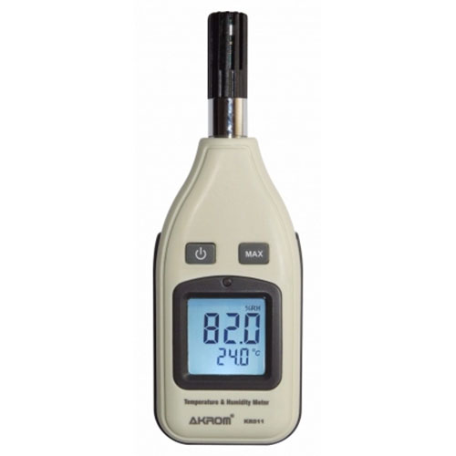 medidor Temperatura e Umidade Portátil – KR811