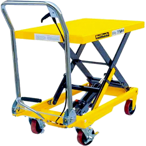 Mesa pantográfica manual hidráulica 450 x 740mm 150 kg – SPS150