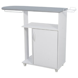 Mesa de Passar Roupa com Porta e Prateleira