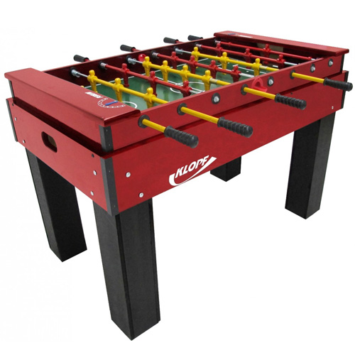 Mesa de Pebolim, Luxo, Varões embutidos, Totó Futebol – 1050