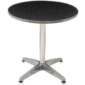 Mesa Redonda de Alumínio – 70 cm