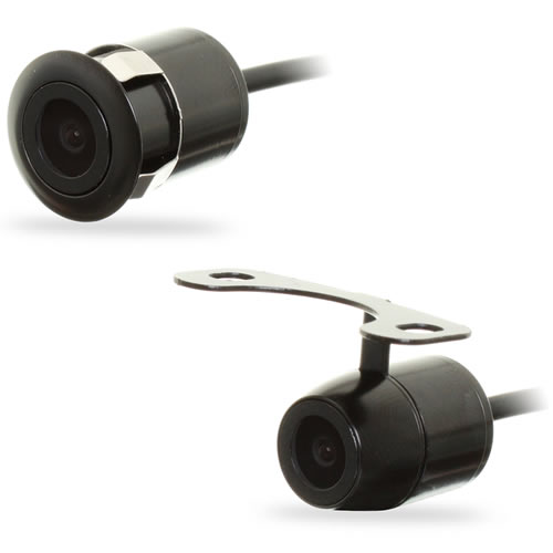 Mini Câmera de Ré Parachoque 2 em 1 – H-Tech