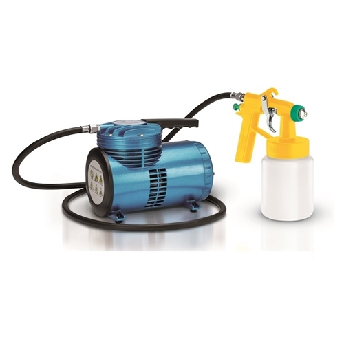Mini Compressor Ar Direto de Aerógrafo Comp-5 para Aerografia Portátil Bivolt