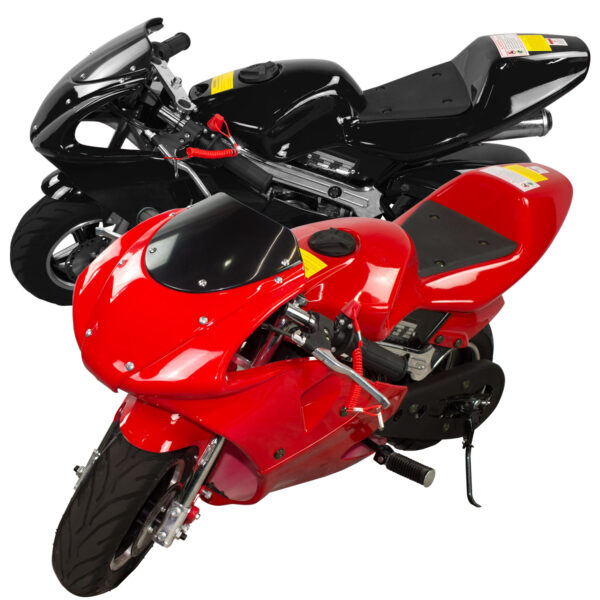 Super Mini Moto Ninja Gasolina 49cc 0 KM Aro 6,5 2T Freio a Disco – TMN4917