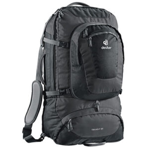 Mochila Transit 65 + 12 Litros na Mochila de Ataque