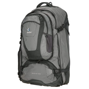 Mochila Traveller 70 + 10 Cinza