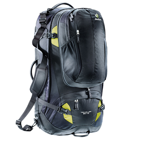 Mochila Traveller 80 + 10 Preta