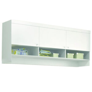 Módulo Aéreo Eloísa, Branco, MDF, 3 Portas – 5514