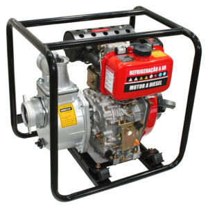 Motobomba a Diesel 7Hp 3 Pol Auto Escorvante Partida Manual