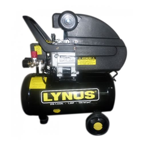 Motocompressor de Ar 24 Litros 1,5 HP 1,1 kW – LYN-7,4