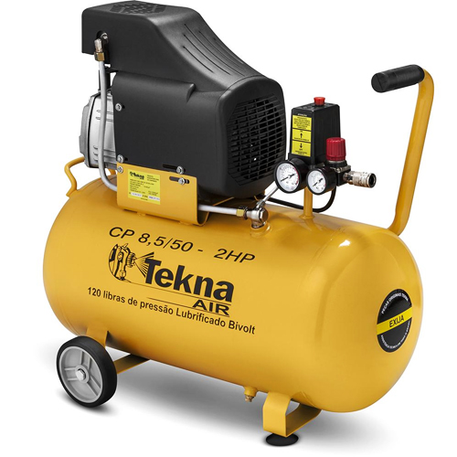Compressor de Ar – Bivolt – 2hp – 120PSI – 50 Litros