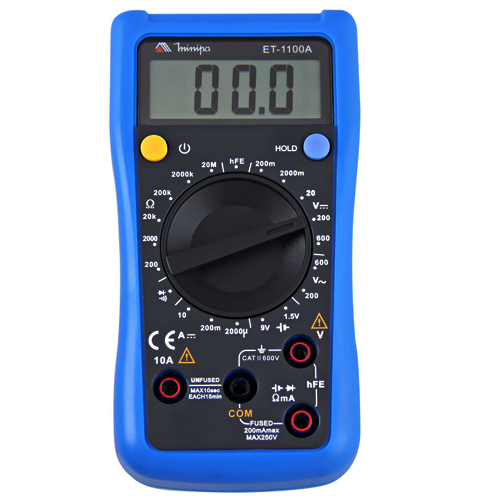 Multímetro Digital Teste Bateria – ET1100A