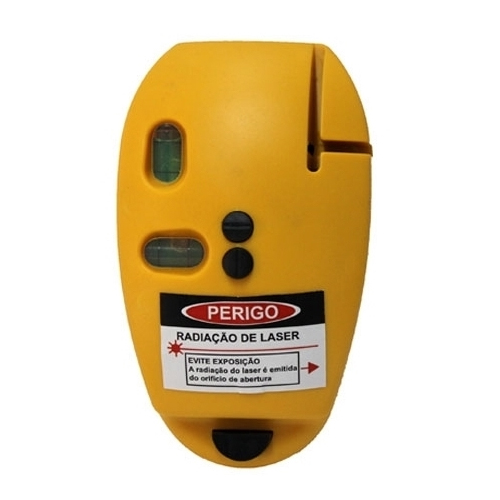 Nível a Laser Feixe Horizontal e Vertical com Duas Bolhas