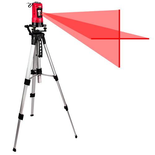 Nível à Laser Horizontal e Vertical Giratório de 360º – NNL