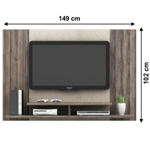Painel Monaco New Nogueira/Champagne – 902600