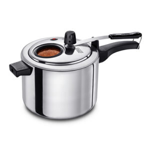 Panela De Pressão 4,5 Litros com Visor Polida