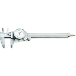 Paquimetro com relogio 150mm aço inoxitavel