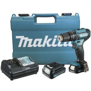 Parafusadeira/Furadeira de Impacto a Bateria 12V Lítio com Carregador 2 Baterias e Maleta MAKITA-HP333DWYE